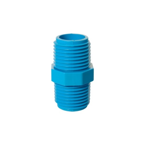 NIPLE PVC HE - HE 3/4